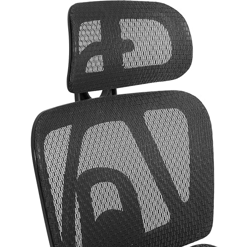 Cadeira Office DT3 Valor, ergonomica com revestimento Mesh Vidartex, apoio de cabeça 2D,braços 1D,aj