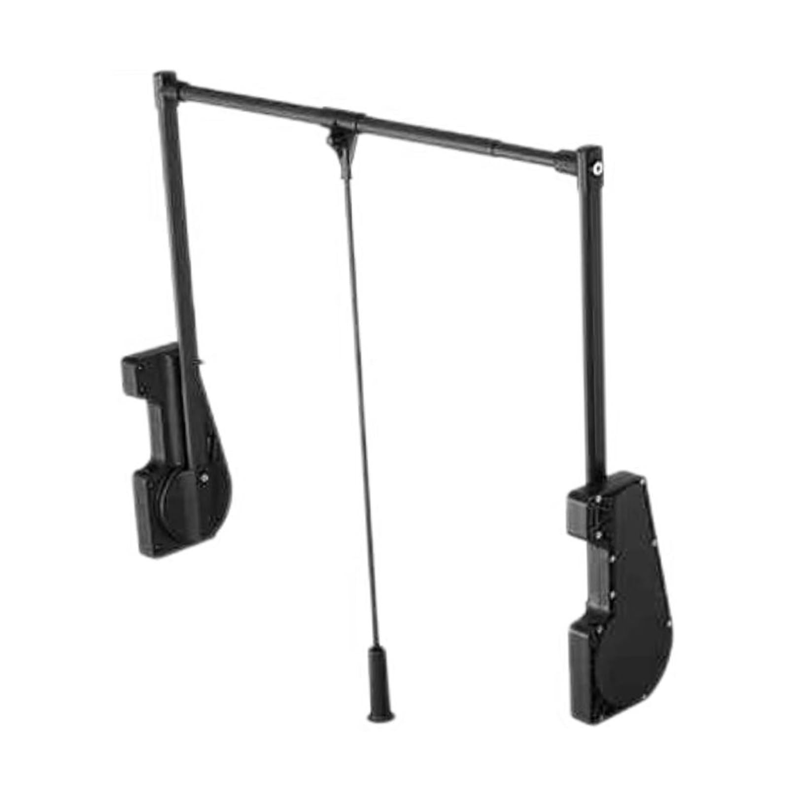 Barre de penderie coulissante tringle à vêtements latérale armoire