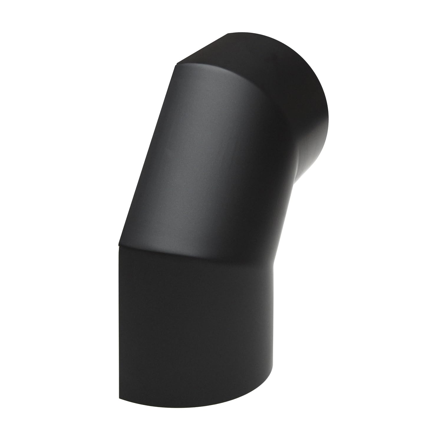 raik SH118-120-sw Rauchrohrbogen/Ofenrohr 120mm - Thermoschild seitlich 90° schwarz