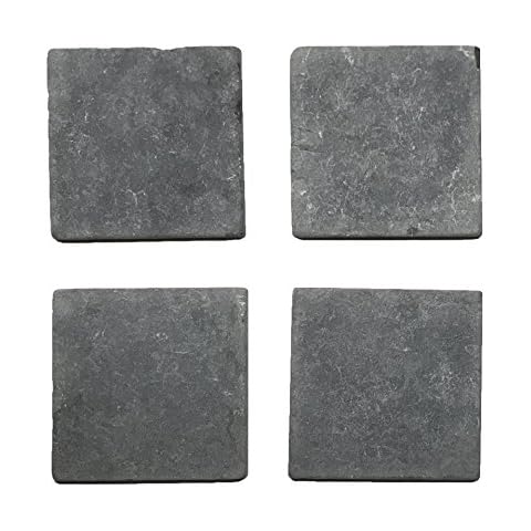 Black Marble Tumbled Tile by TILEFORNIA Cover