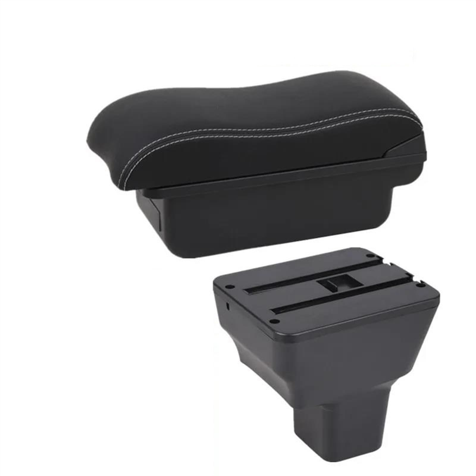 Noheeu A2 White Line Car Armrest Box 2020-2024 Interior Dedicated Retrofit Storage Accessories For Versa For Almera