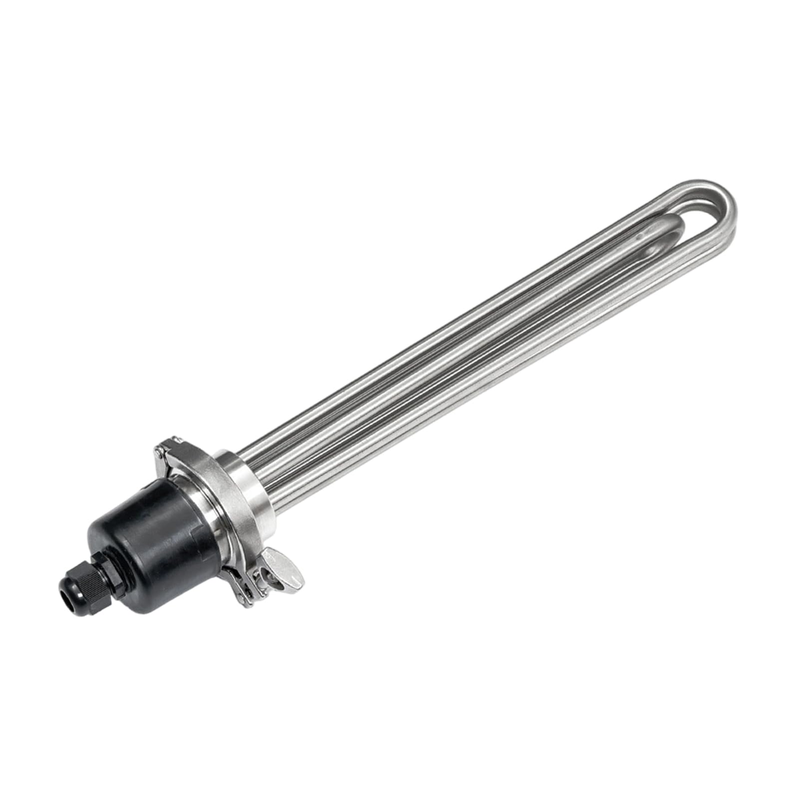 Elnwnnkc 380V Low Watt Density Electric Water Heater Heating Component Flange Tube Immersing Water Heater Enduring Flange Tube