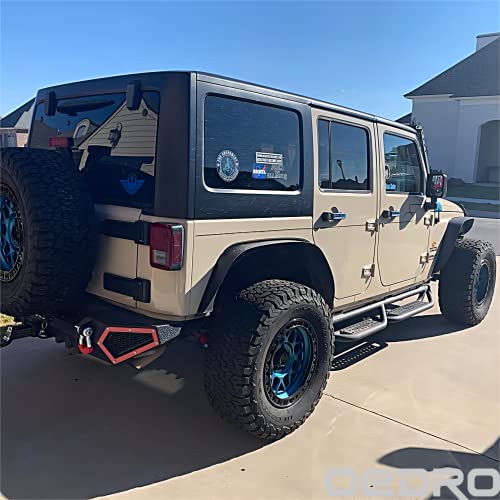 Image of OEDRO Drop-Down Running Boards Fit for 2007-2018 Jeep Wrangler JK 4 Door
