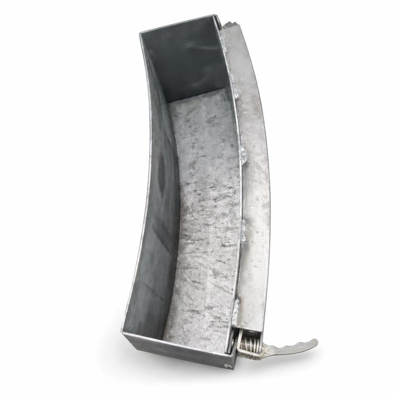 Gebogene Bordsteinform Metall | Robuste Metallkonstruktion, für Betonvorfertigung, zur Gestaltung von Gartenwegen, Einfahrten, für Kurven