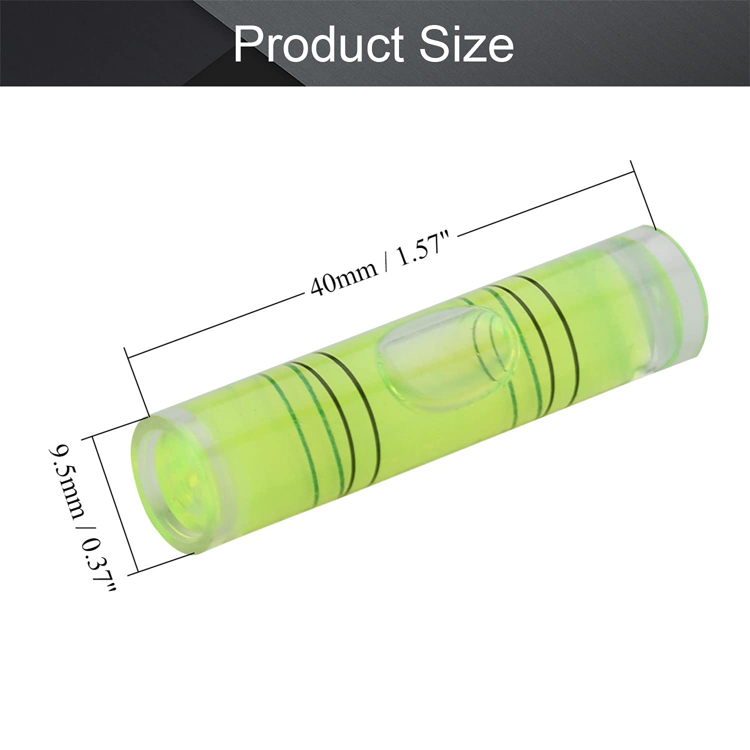 Precision Bubble Level Vials - Utoolmart -2