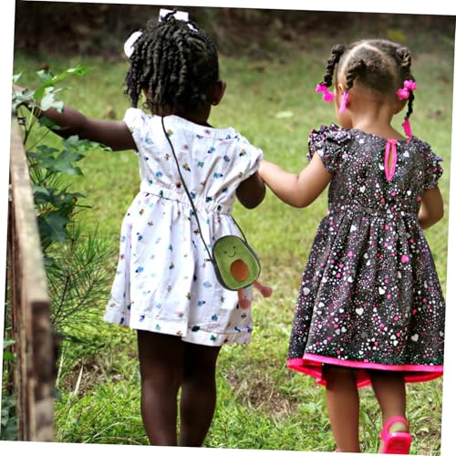 VALICLUD Fruit Shaped Crossbody Bag Avocado Coin Pouch for Boys and Girls and Students Versatile Storage Bag for Daily Life4