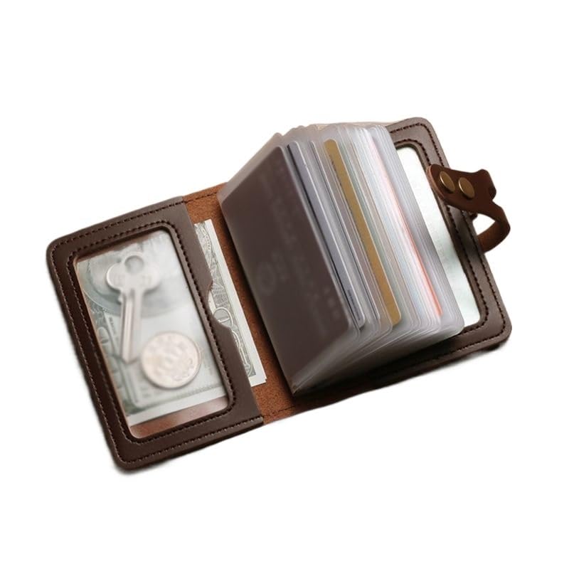 Card Case Large Capacity Card Holder Business Card Holder Multi Card Position Slim Driver's Licence Storage2