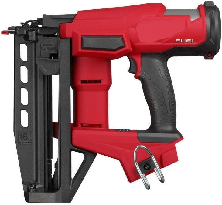 Millwavkee Framing Nail Gun, Framing Nailer,Cordless Framing Nailer, Nail Gun M18,Compatible with Milwaukee 3020-20 M18 Fuel 18v 16 Gauge Straight Finish Nailer - Bare Tool