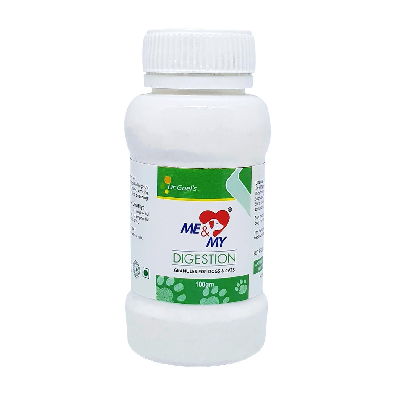 Dr Goels Me & My Digestion Pets Granules Supplement for Dogs & Cats Indigestion Improve Gut Health During Gastric Trouble of Your Pets (B09VDMZBNT) Amazon Price History, Amazon Price Tracker