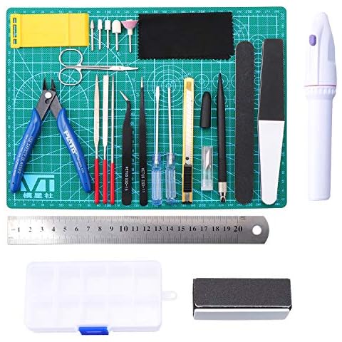 Gundam Modellbauwerkzeuge Bastelset 26PCS Hobby Model Assemble Building zur Reparatur und Befestigung Cover