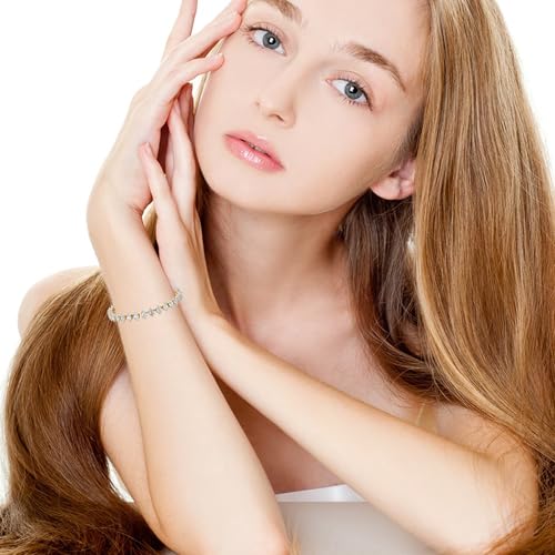 Elegant Zirconia & Copper Bracelet with Genuine Gold Plating – Luxurious Handmade Jewelry for Women2