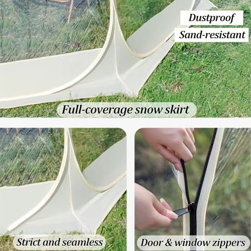 Carpa instantánea para camping 8 lados para 5-8 personas miniatura 4