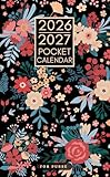 Pocket Calendar 2026-2027 for Purse: 2 Year Pocket Planner January 2026 - December 2027