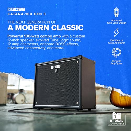 Boss Katana Gen 3 100W 1x12" Combo Guitar Amplifier - Image 2