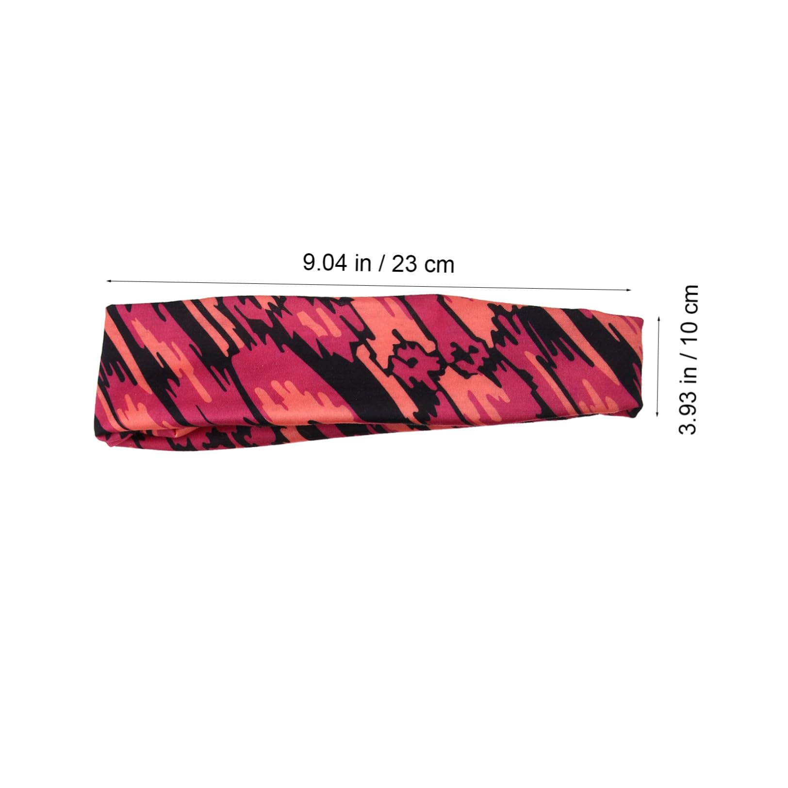 Toddmomy Bandana Sportiva Per Il Sudore Fascia Impacco Per La Testa Del Sudore Banda Per Fasce Per Yoga Sportive Fasce Atletiche Fibra Di Poliestere
