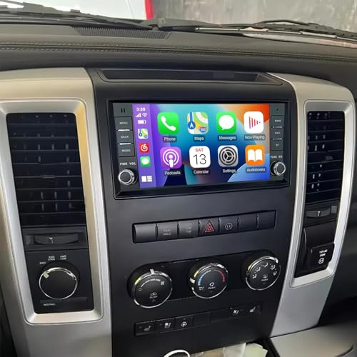 Radio para auto con pantalla táctil 7 pulgadas para Dodge Ram miniatura 1