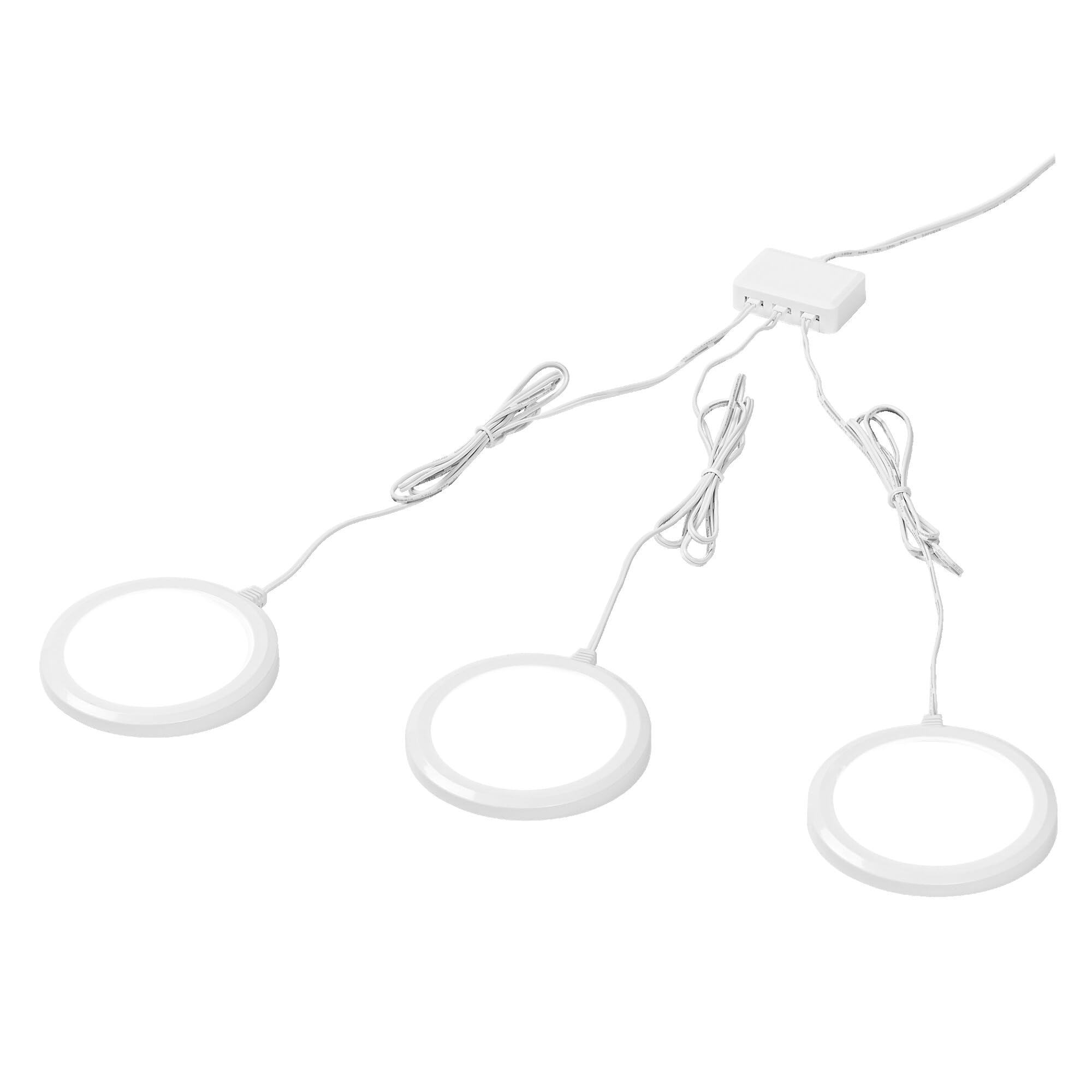 OSRAM Oświetlenie podszafkowe SMART+ WiFi, okrągłe, białe, 6,5W, 375lm, 83mm, regulowane białe światło, ściemniane, długa trwałość, łatwy montaż, sterowane z aplikacji, 3000K - 6500K, do kuchni, półek