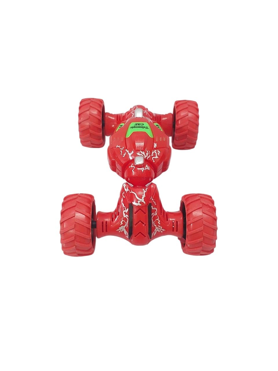 Pull Back Monster Telescopic Non Electric Car Toy with Press-Pull-Leave Feature Run On Any Surface Without Battery Friction Powered Toy (Pack of 2)