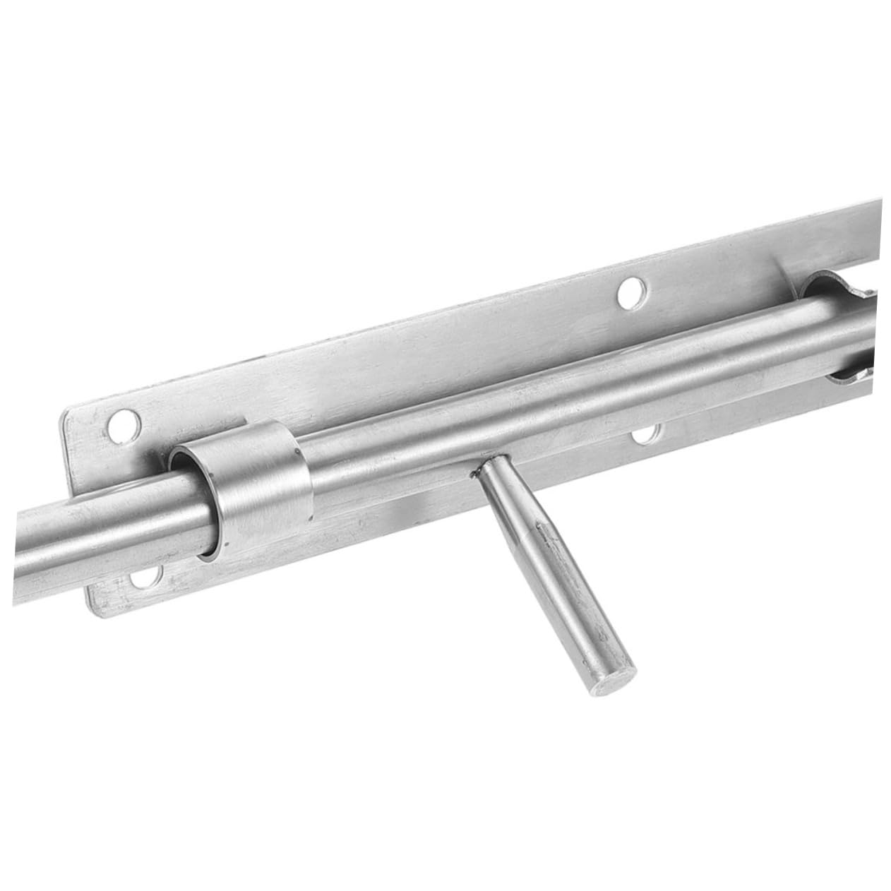 Loquet de Porte en Acier Inoxydable Épais 2pcs, Verrouillage Solide et Coulissant Facile, pour Portails et Salles de Bains, Longueur 216mm