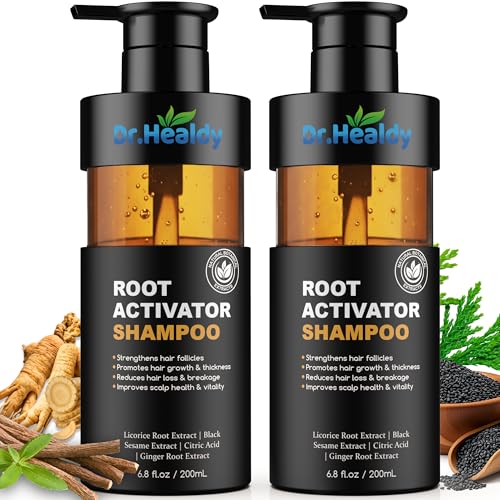 Image of Root Activator Shampoo for Men-Hair Growth Shampoo for Hair Loss and Thinning Hair,Sulfate Free-13.6 fl oz / 400 mL