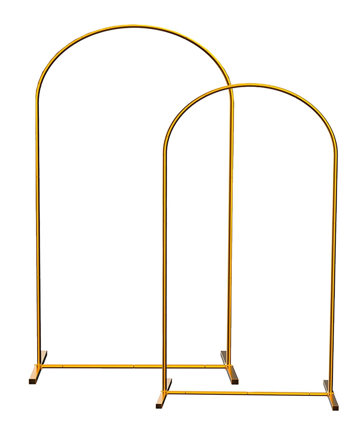 Arche de fond pour mariage et anniversaire lot de 2 supports dorés LANGXUN