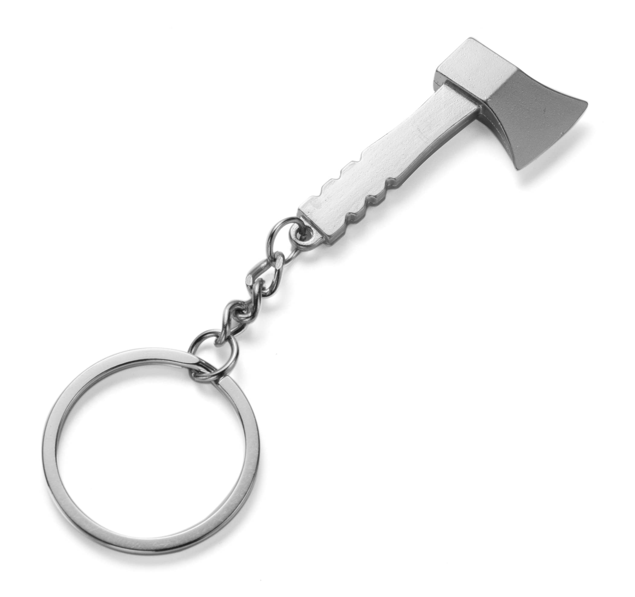 Komonee Men's Axe Metal Hand Tool Keychain – Novelty Mini Toolbox Key Ring For Labourers, Builders & Diy Enthusiasts
