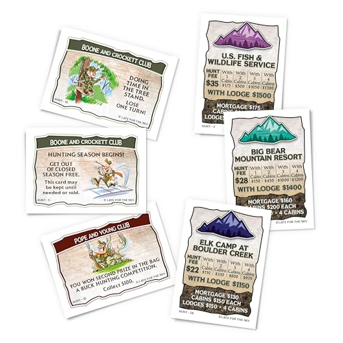 Late for The Sky Hunting-Opoly Juego de Mesa Estratégico miniatura 3