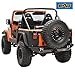 EAG Rear Bumper with Hitch Receiver Fit for 76-86 Wrangler CJ