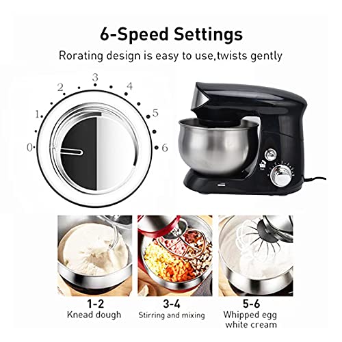 Küchenmaschine, Teigmixer EU Stecker 220V Elektrisch für Ei für Küche für Milchschaum – Bild 4