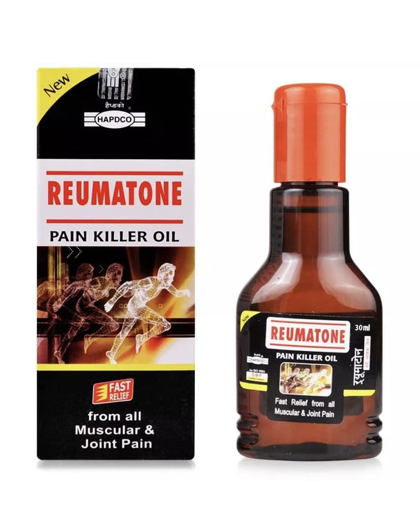 ABCD41 Hapdco Rheumatone Pain Killer Oil (30ml) - Set of 3 Bottles