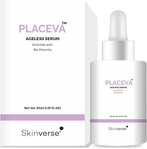 Skinverse Placeva Ageless Serum Peptide Face Serum Lightweight Hydrating Formula with Skin-Conditioning Actives Suitable f...
