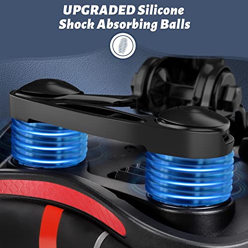 Selle de vélo double suspension avec billes absorbant les chocs