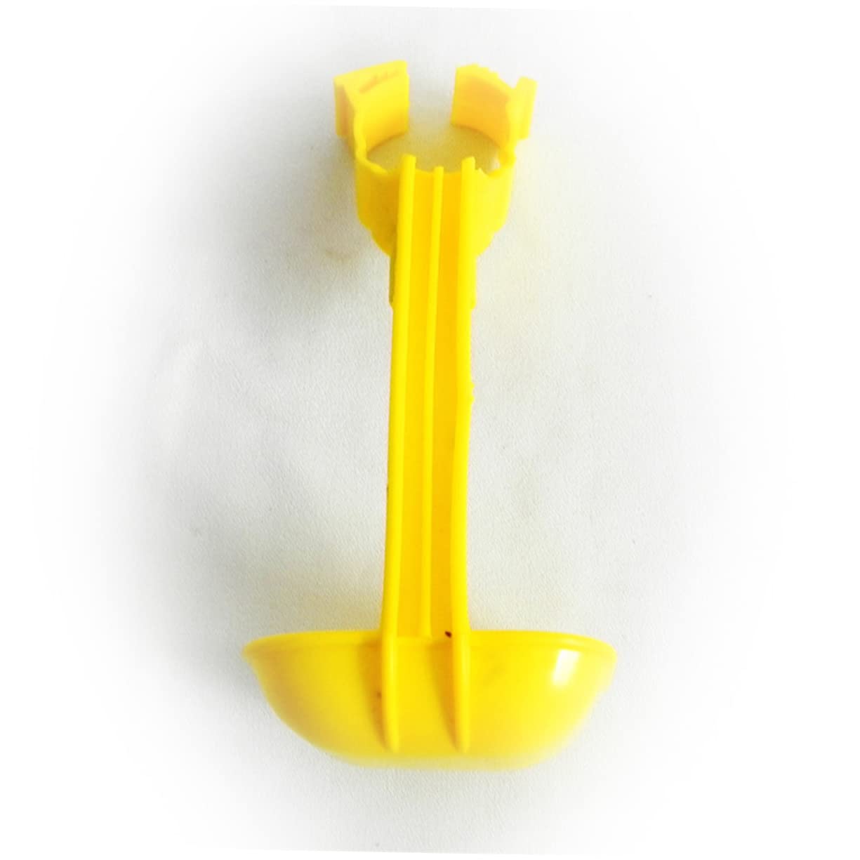 Abbeveratoio Automatico per Polli Tazza Sospesa, 20 Pezzi | Abs e Acciaio Inossidabile, Colore Giallo, per Galline e Oche, Uso Domestico o Commerciale