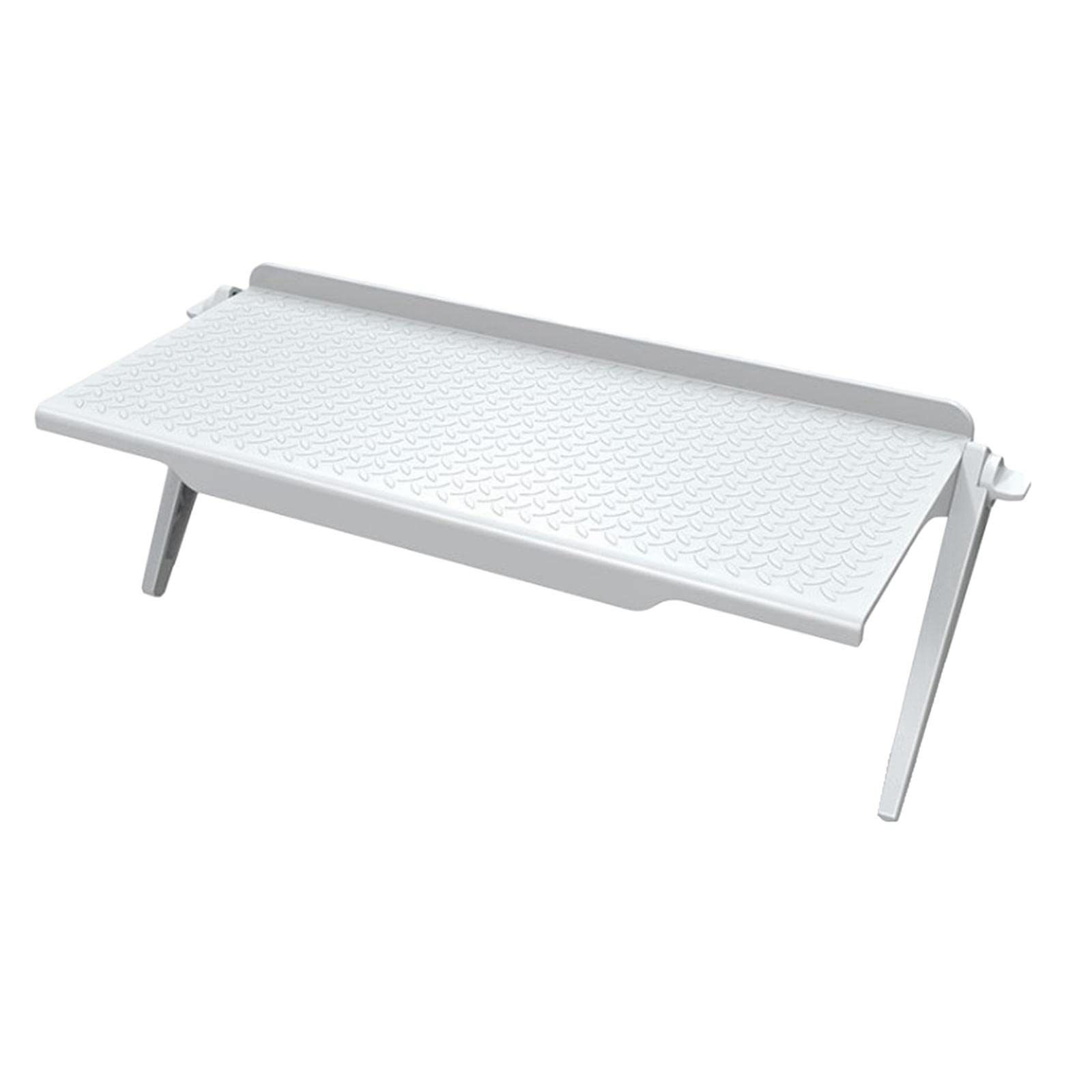 PP TV Top Shelf Screen Storage Bracket Rack L 11.81x4.45 inch White | Racks & Holders Kitchen Organization Kitchen, Dining Bar-image-46