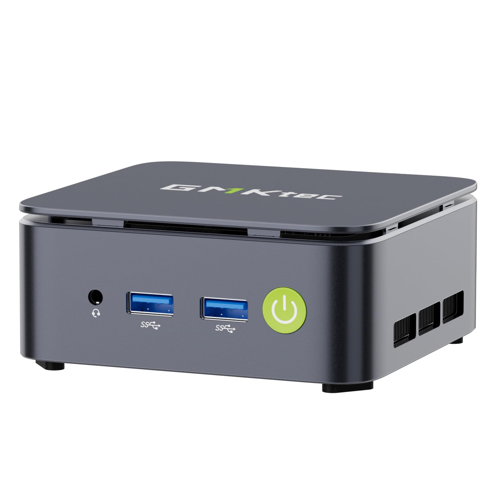 GMKtec Mini PC Intel i5-12450H(Turbo 4.4 GHz) 32GB DDR4 1TB M.2 NVMe SSD Mini Computers, USB 3.2, Type-C/WiFi 6, BT5.2, RJ45 2.5G/ 4K Triple Display Desktop PC