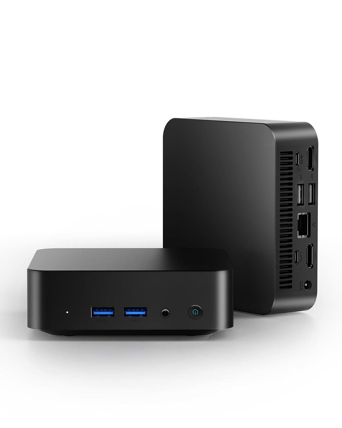 Mini PC N3150 (4C/4T, 2.08GHz máx.) 8GB RAM 256GB SSD, 2X tipo C Mini computadora con pantalla 2x2K/WiFi 5/BT 4.2/RJ45 LAN/USB 3.0/6W TDP (1 unidad)
