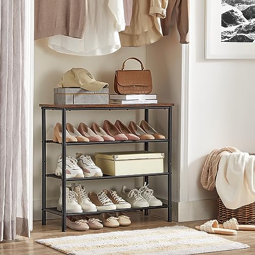 Opiniones de Zapateras de madera para closet comprados en linea. 2 zapateras de madera para closet marca VASAGLE (2)