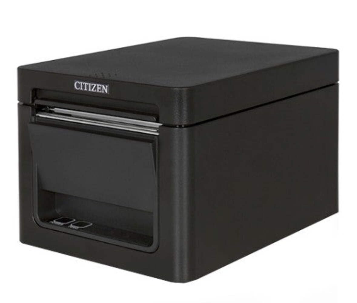 CITIZEN - LABEL PRINTERS CT-​E351 Printer SER Black USB Therm Front EXIT