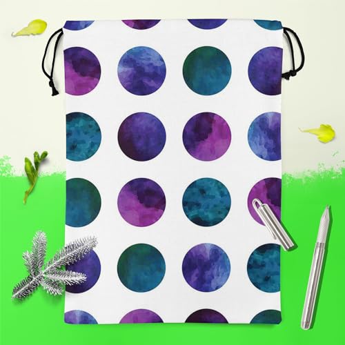 Image of ArtzFolio Gradient Circles | Reusable Sack Bag | Bag for Gym, Storage, Vegetable & Travel