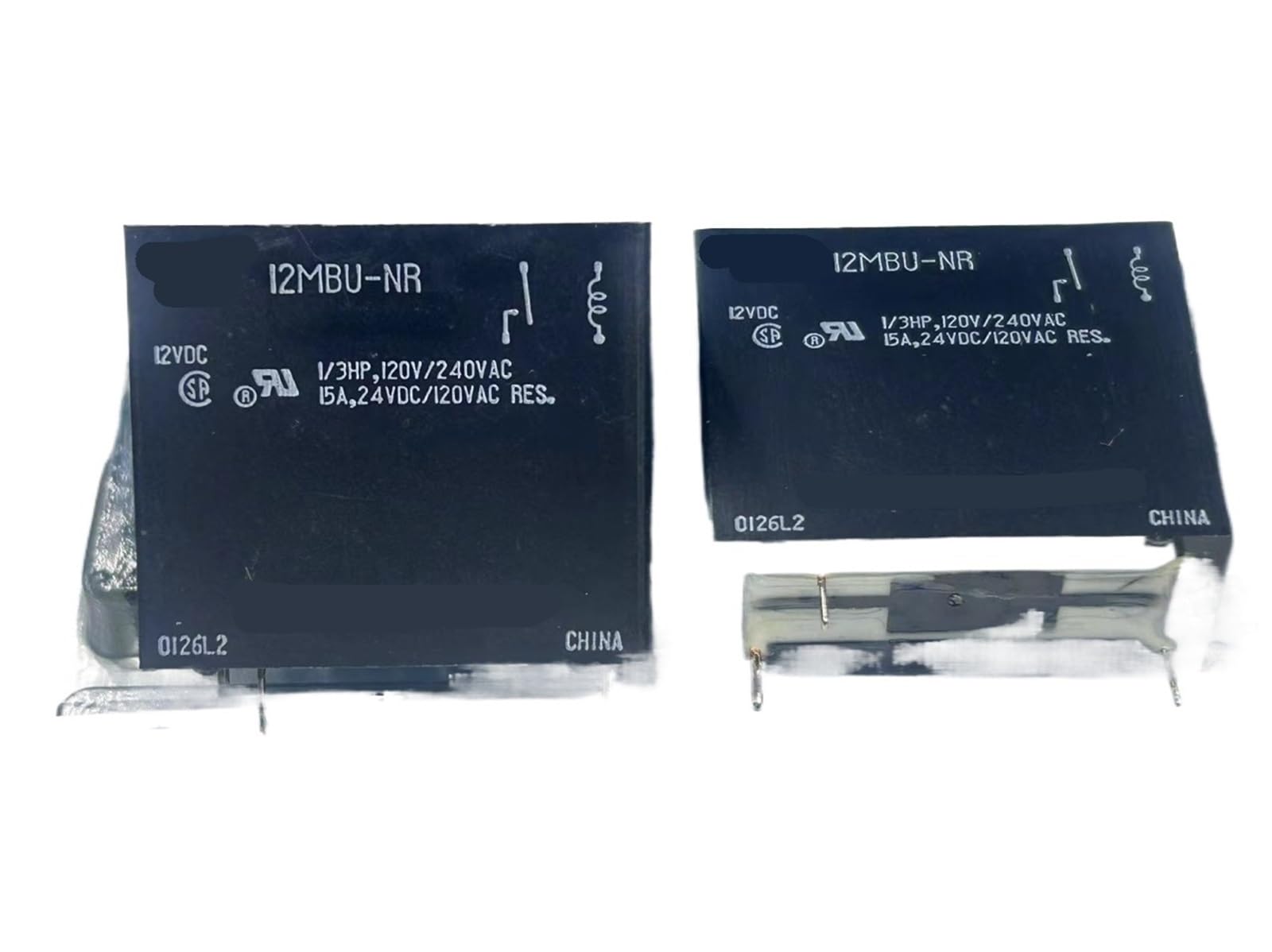 Relais VS12MBU-NR 12VDC 15A 250VAC commutateur pour carte electronique