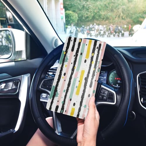 Organizador para auto de cuero miniatura 7