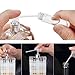 ICYANG Perfume Refill Pump Bottle Dispenser Cosmetic Dispenser Pump Transfer Tool Plastic for Travel Refillable Perfume Atomizer Spray Bottle 10pcs