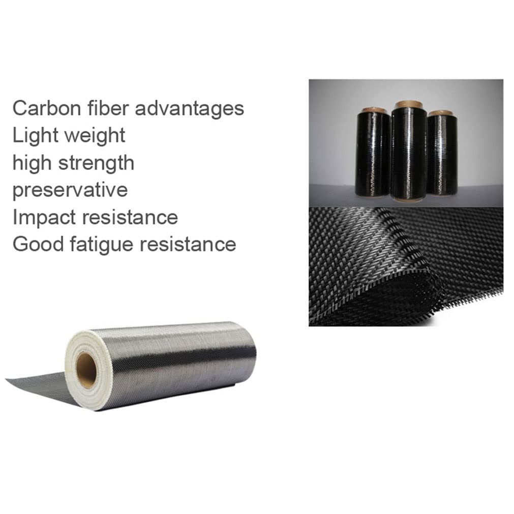 Manubrio Riser In Fibra Di Carbonio 31,8 Mm MTB/BMX/manubrio Bici Pieghevole 580/600/620/640/660/680/700/720/740/760 Mm Barra Extra Lunga Nero(580mm)