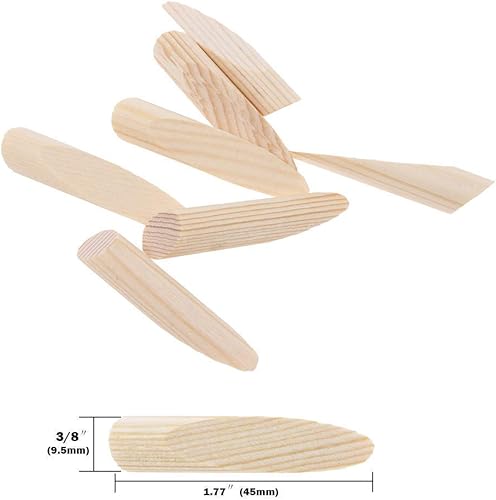 Miniatura 3 de AUTOTOOLHOME Paquete de 100 tapones para agujeros de bolsillo de madera maciza de pino para agujero de bolsillo, herramienta de carpintería con una