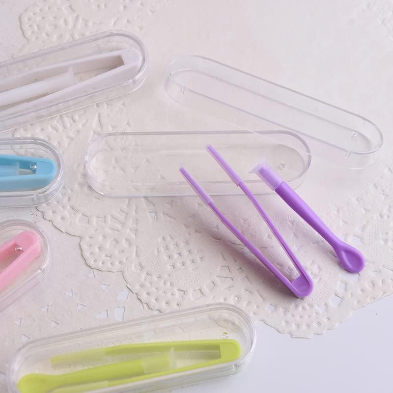 Gowxs 5Pcs Colorful Contact Lens Tool Case Set Remover and Inserter, Contact Applicator with Soft Tip - Image 4