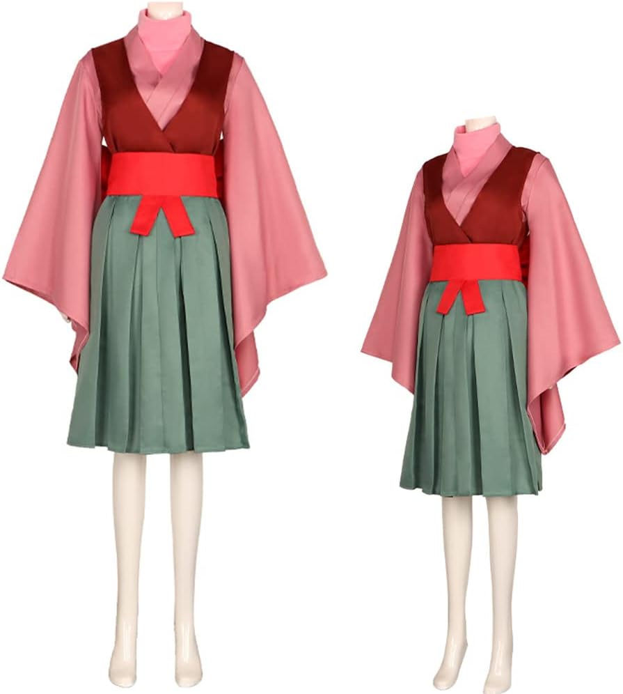Alluka Zoldyck Cosplay Costume Alluka Cosplay Outfit Kimono Uniform Dress With Wig Halloween Women