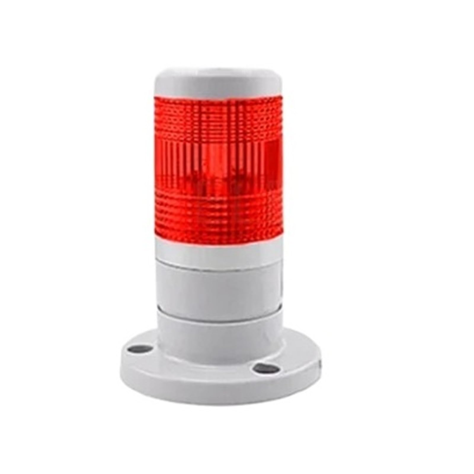 Tour de Signal industrielle LED sans son, rouge et jaune, lampe d'avertissement, appareil d'alarme, 12V 24V 110V 220V, Option 1~5 étages