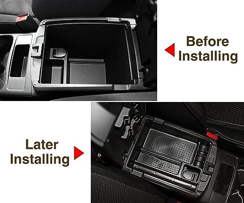 Plateau console centrale Nissan Qashqai 2014-2017 avec tapis anti-vibration - 4