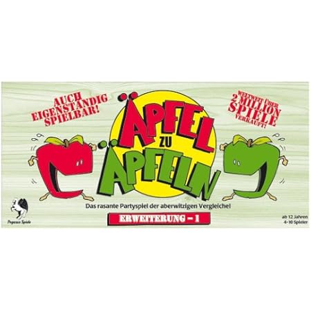 Äpfel zu Äpfeln: Erweiterung 1