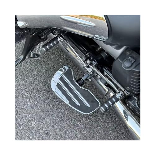 Kit de pédales adaptés à Transcontinental R18B en finition aluminium argent